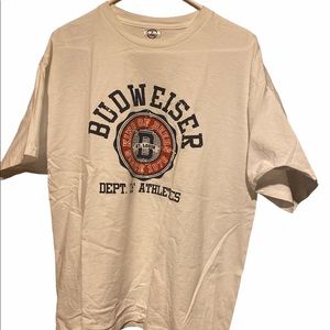 White Budweiser “King of Beer” Tee